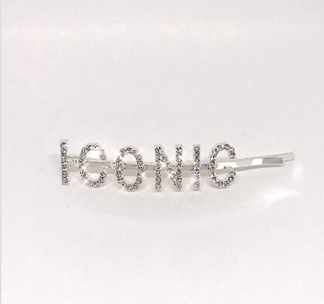 'Iconic' Rhinestone Hair Clip