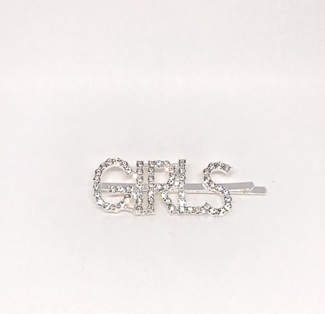 'Girls' Rhinestone Hair Clip