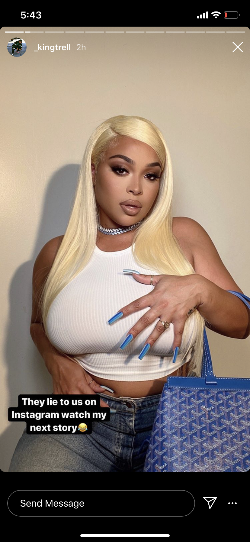 Large Matte Black Studded Tote